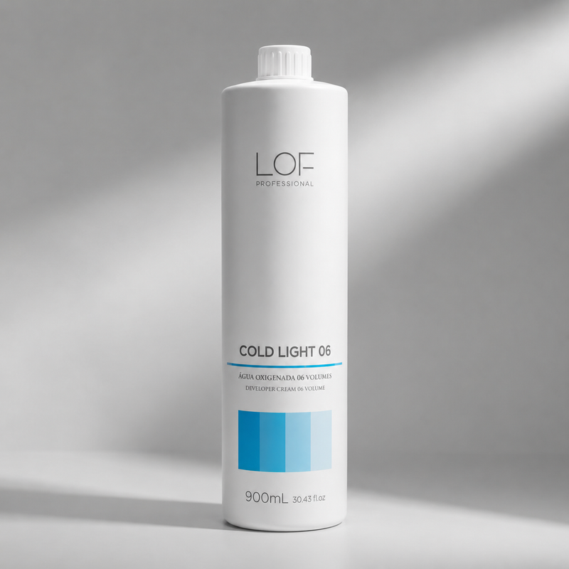 Água Oxigenada Cold Light 6 Volumes 900 ml — LOF Professional