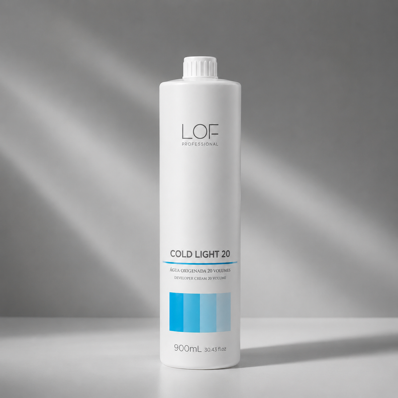 Água Oxigenada Cold Light 20 Volumes 900 ml — LOF Professional