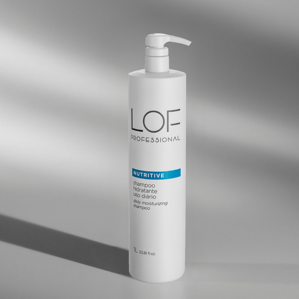 Shampoo Hidratante Nutritive 1L LOF Professional - nutrição diária em tamanho profissional para salões