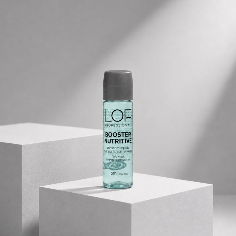 Máscara Líquida Booster Nutritive 15ml LOF Professional - ampola hidratante autoaquecida