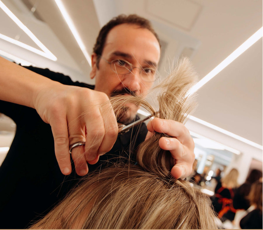 Nando Ardessore, fundador e cabeleireiro da LOF Professional