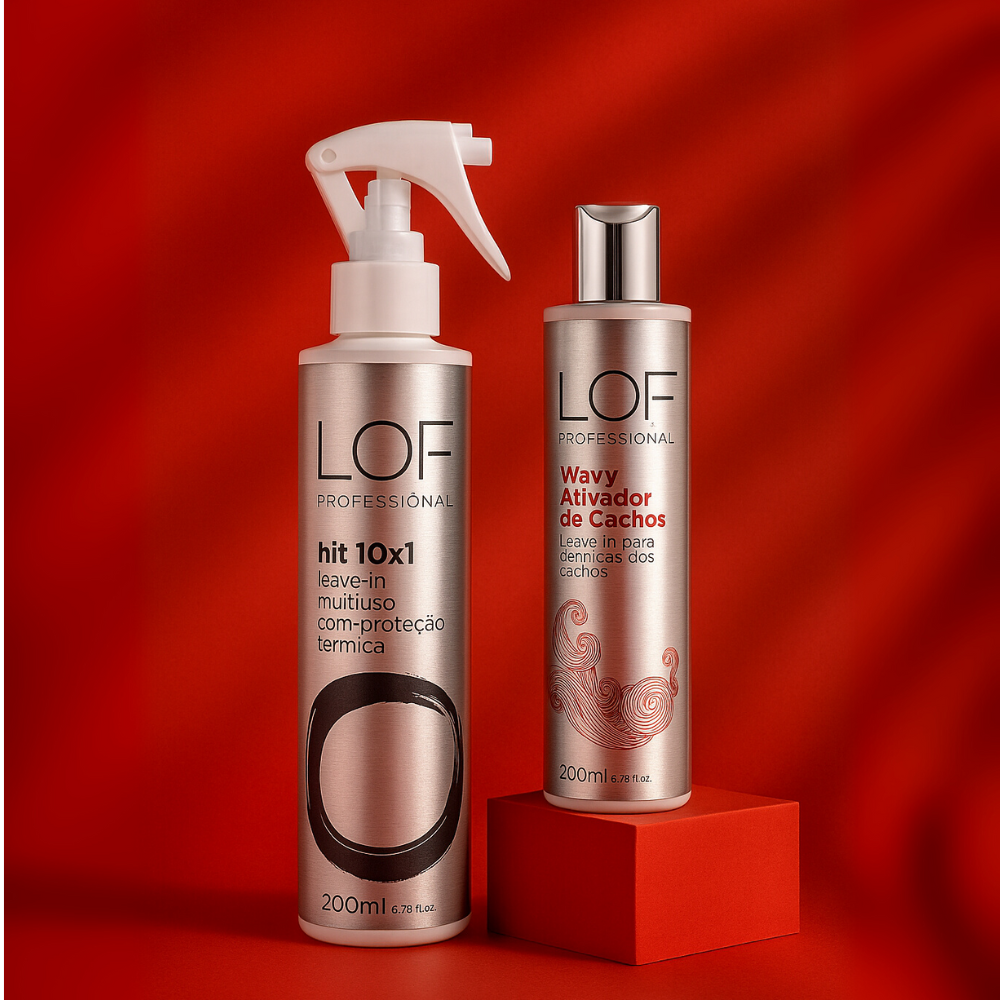 Kit Cachos Perfeitos (Hit 10x1 e Wavy Leave-in)