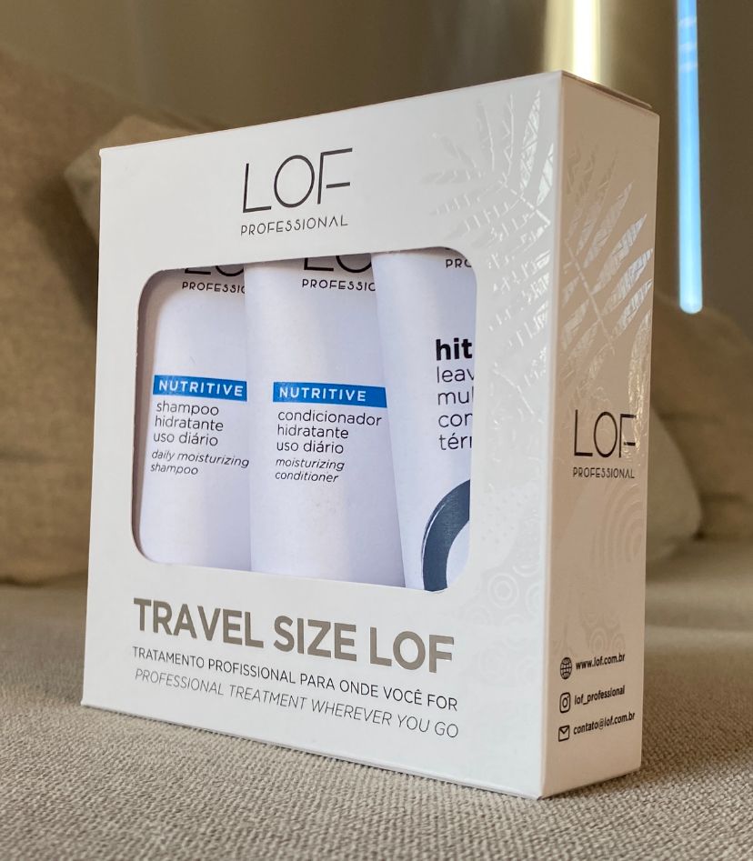 Kit Travel Size (Shampoo + Condicionador + Leave-in Hit 10x1)